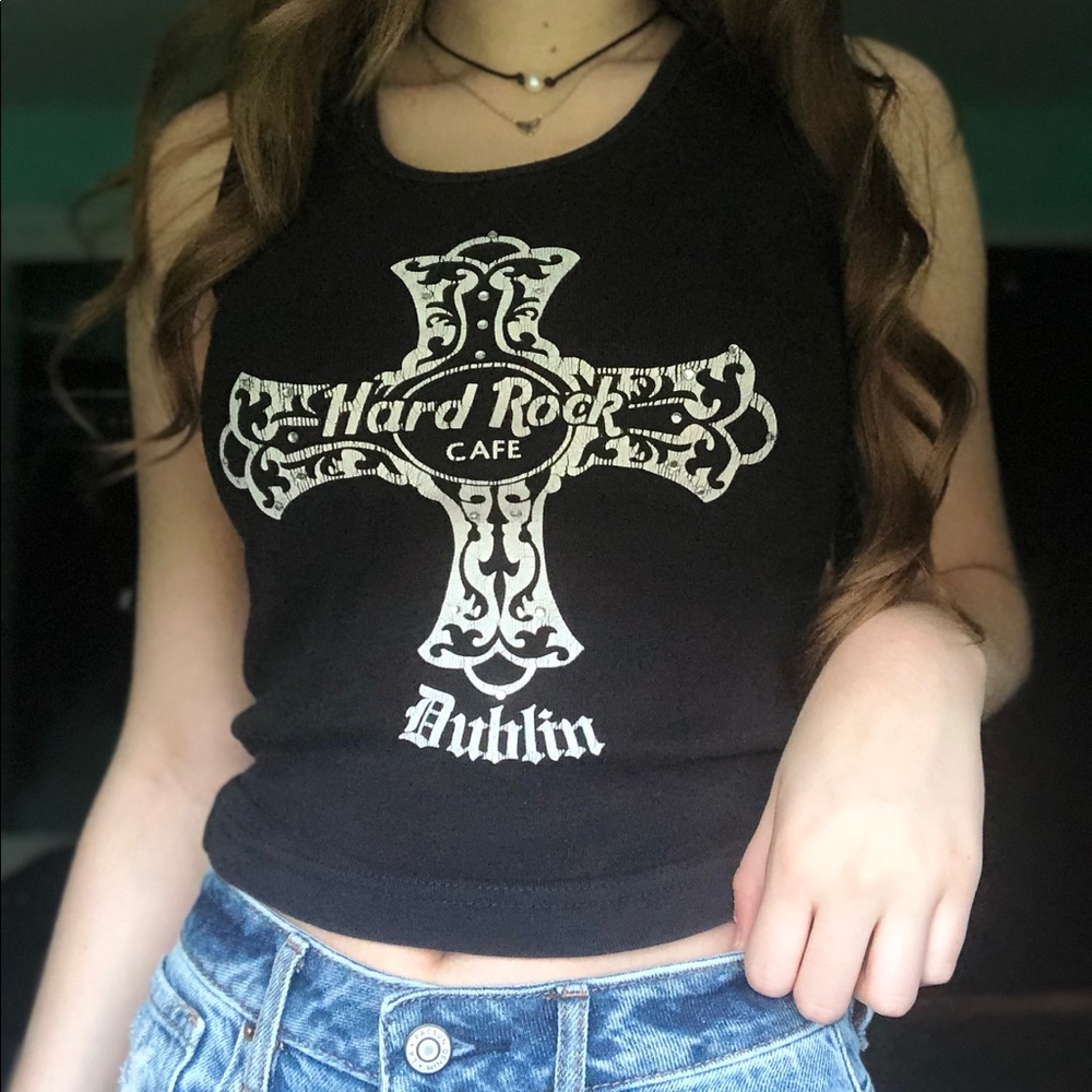 Authentic Hard Rock Cafe Dublin Tank